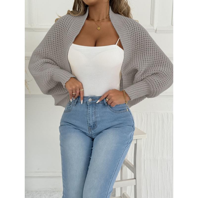 Women's Cardigan Loose Casual Warm Shawl Irregular Sweater Coat