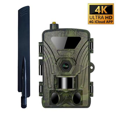 Nouvelle Caméra Infrarouge 4G 4K 60MP pour la Faune avec Vision Nocturne - Modèle PR802LTE