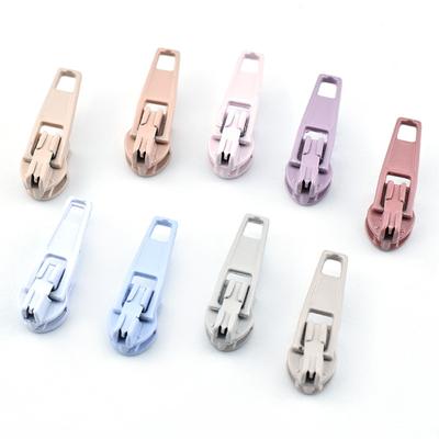 5 peças 3# Metal Zipper Sliders para Bolsa Jaqueta Casaco Sapatos Zipper Puller DIY Costura Artesanal Kit de Reparo Substituição Zipper Acessórios