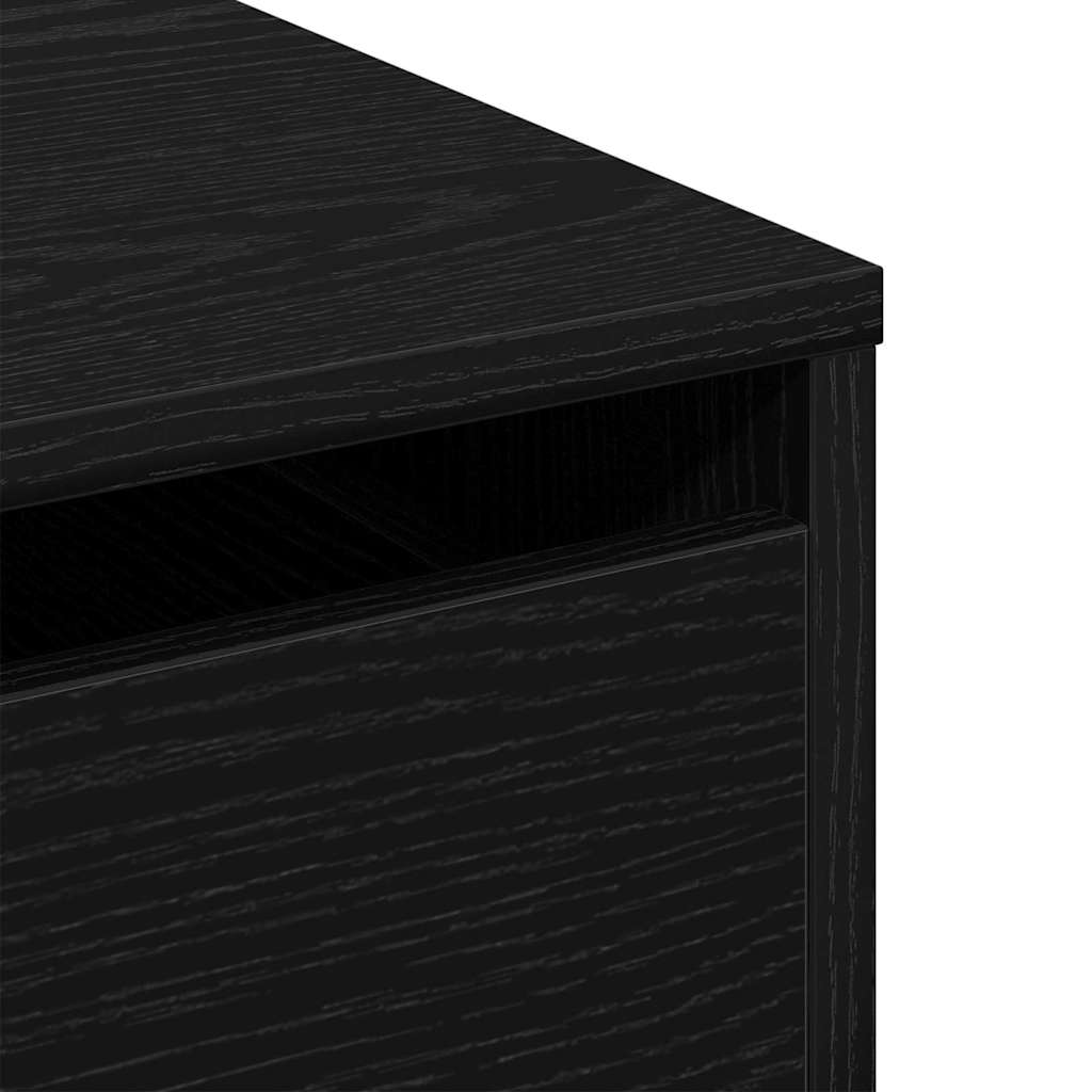 Drawer Chest Black 60 x 41 x 76 cm Engineered Wood