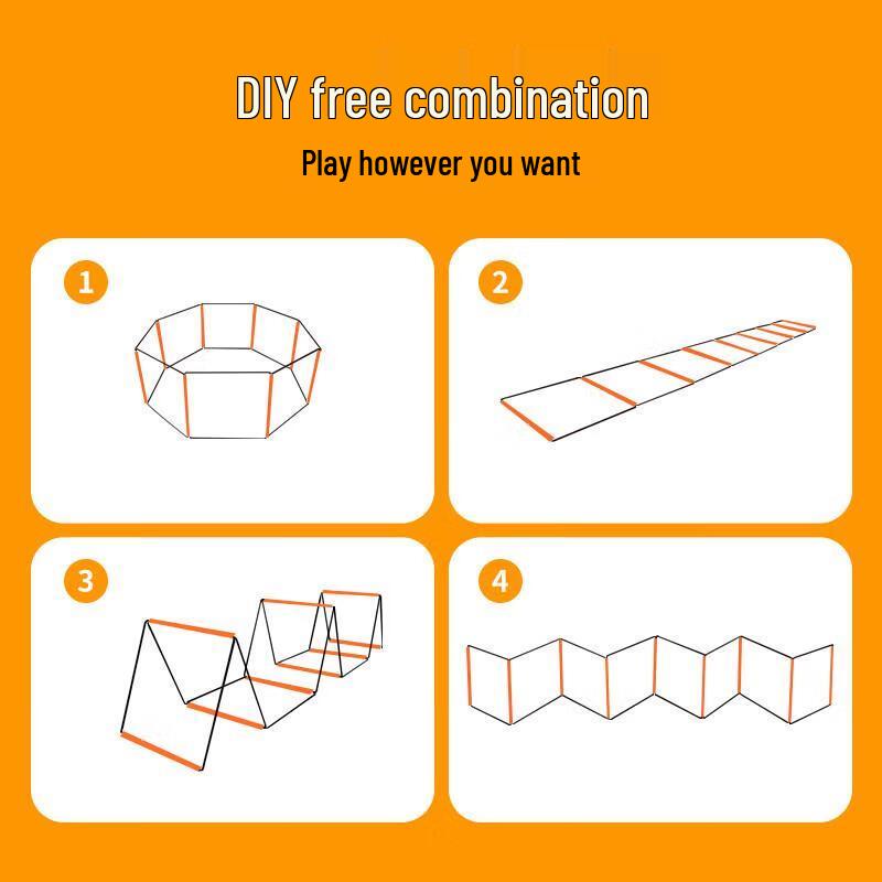Jundingying Heavy-Duty Agility Ladder