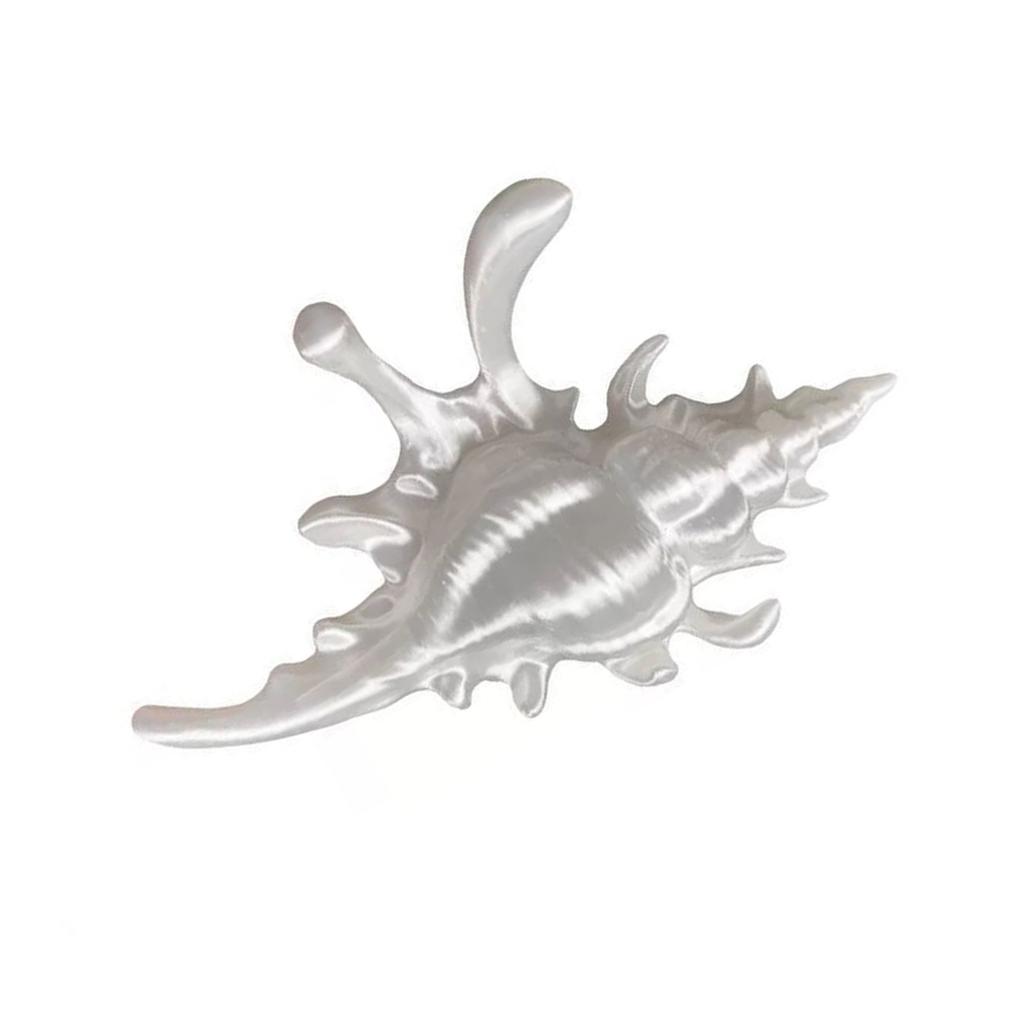 Stilvolle, vom Meer inspirierte Haarklammer für Frauen Mädchen Sicherer Halt Metall-Haarspange Rutschfester Metall-Haarclip