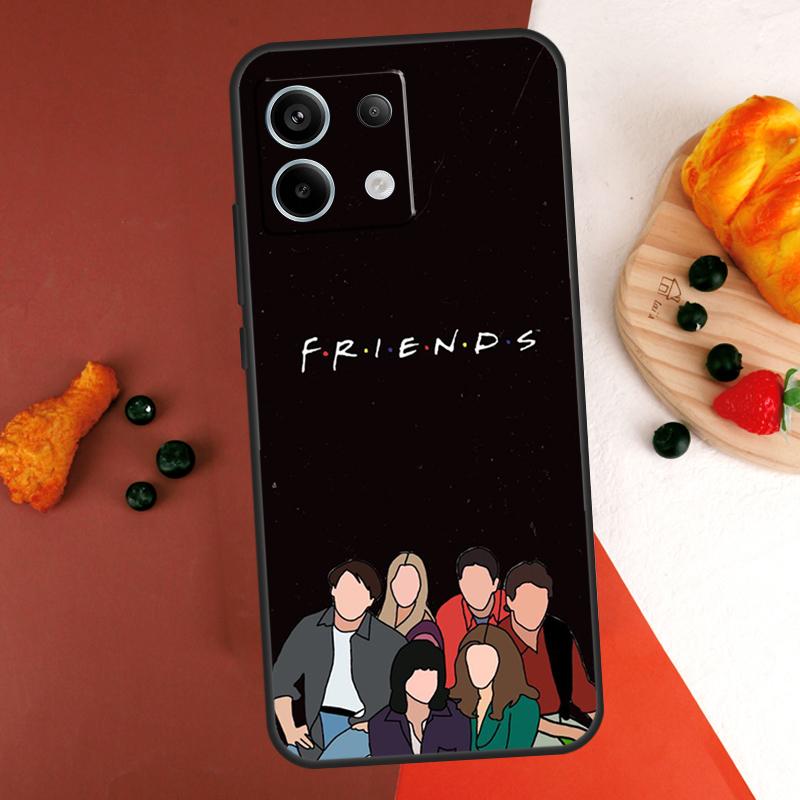 

Friends Series Case For Xiaomi Redmi Note 14 Pro 9 10 11 12 13 Pro 10S 11S 12S Redmi 13C 10C 12C 14C Coque Redmi Note 11S