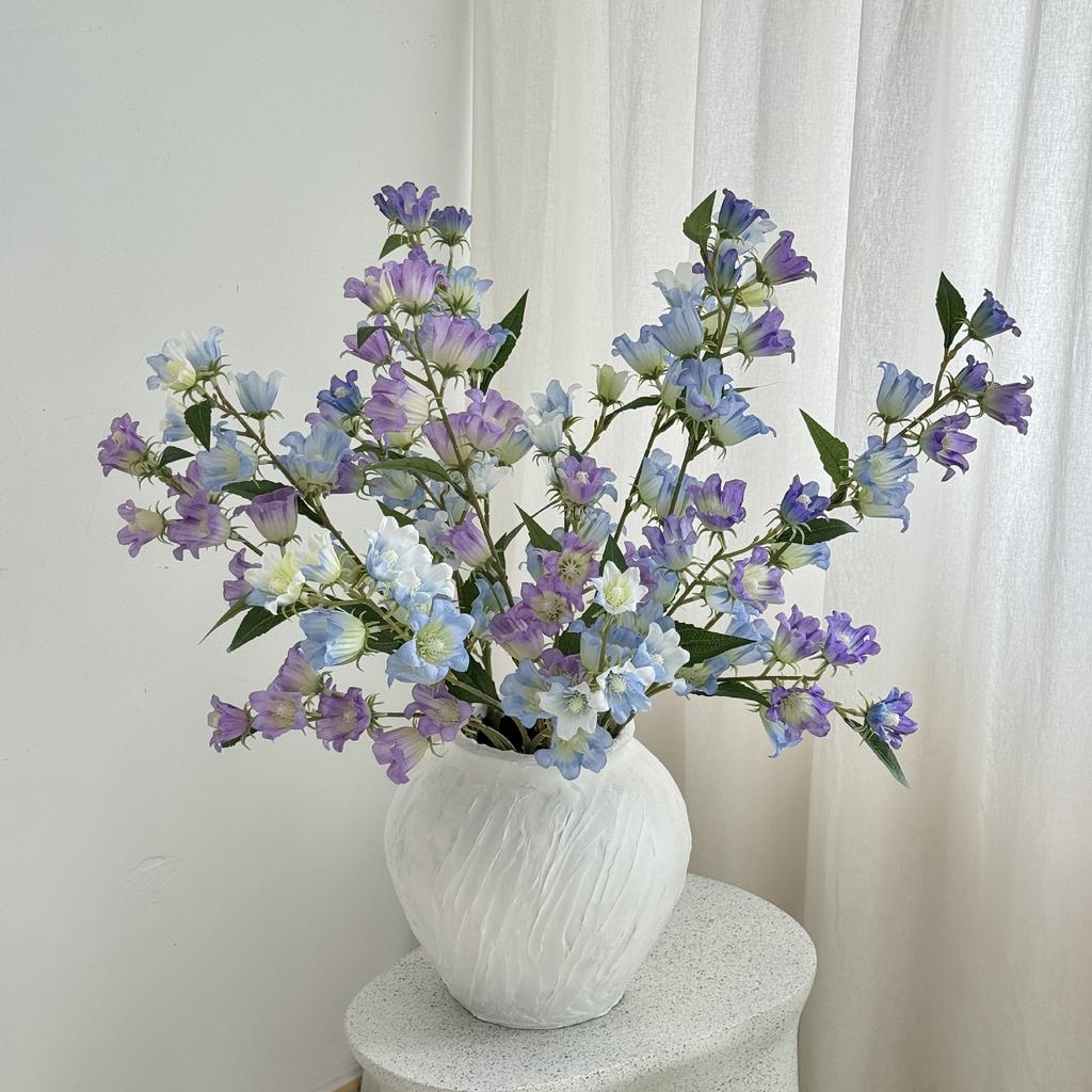 Lily Of The Valley Artificial Flower Realistic Silk Fake Flowers 5 Colors For Home Decor Vase Arrangement Wedding Table Decors