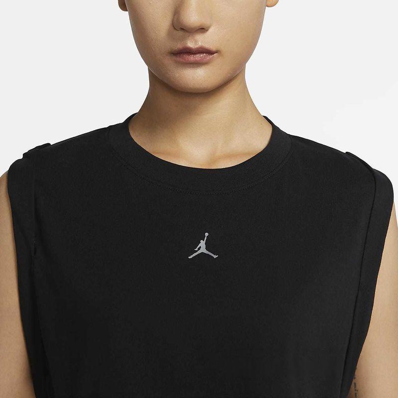 Jordan Essen Tank Plain Logo Print Round Neck Pullover Vest Women Tops DQ4395-010