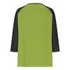 Print Tops For Youth Girls Round Neck 3/4 Sleeves T-Shirts Trendy Tops Outfit Tees