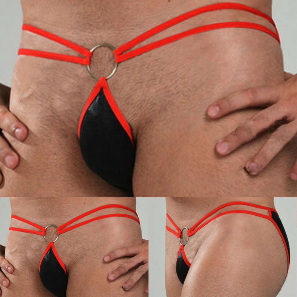 Mesh Men Underwear Panties See Through G-String Gay