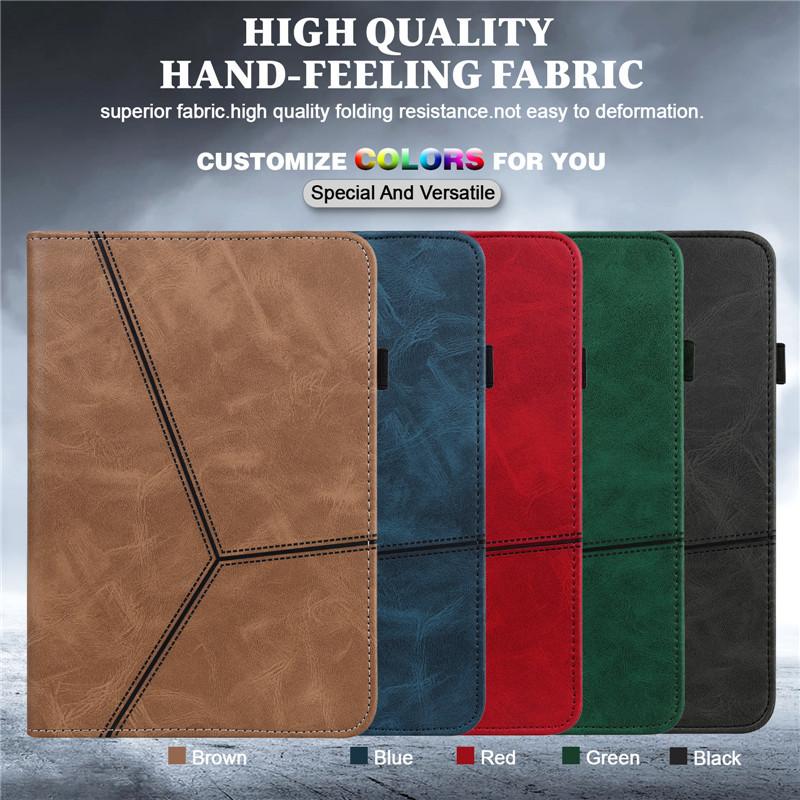 Tablet Case For Lenovo Tab M8 4th Gen 4 Gen4 Case 8 Inch TB300-FU PU Leather Business Folio Soft Silicone Cover For Lenovo M8 Tablet Case