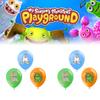 My Monster Singing Theme Birthday Banner Balloon Party Supplies Set Decorations
