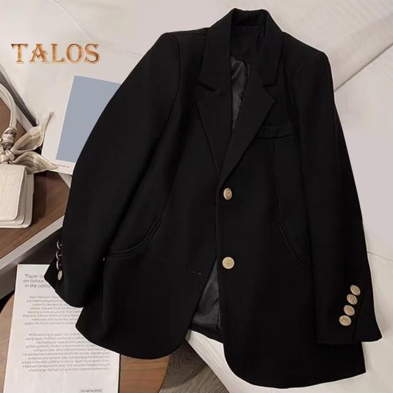Women's Jacket Suit Casual Office Blazer Female Coat Lapel Collar Business Jacket for Work Party Outdoor Leisure Time
