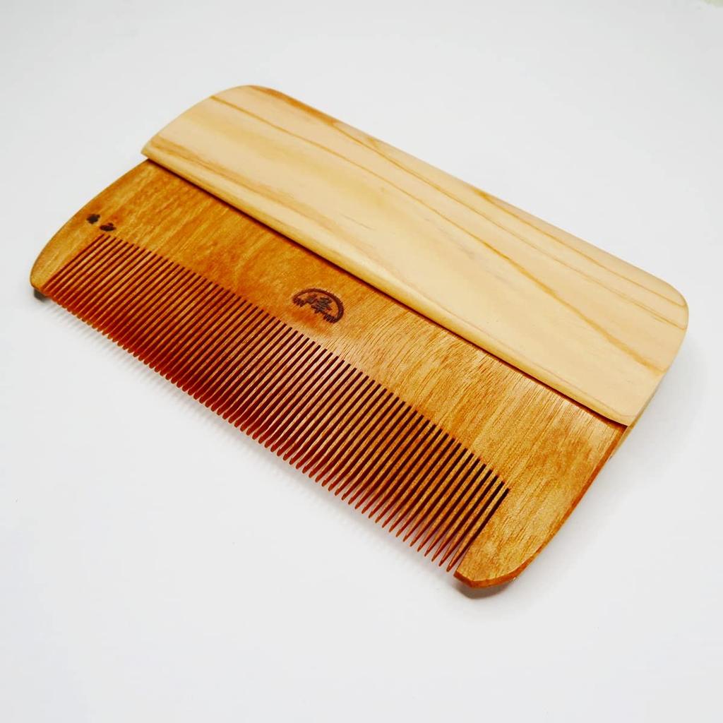 Minebari Comb Made by a Boxwood Comb Craftsman This comb is specialized for removing dust from Also suitable for lice removal fine teeth on both - -