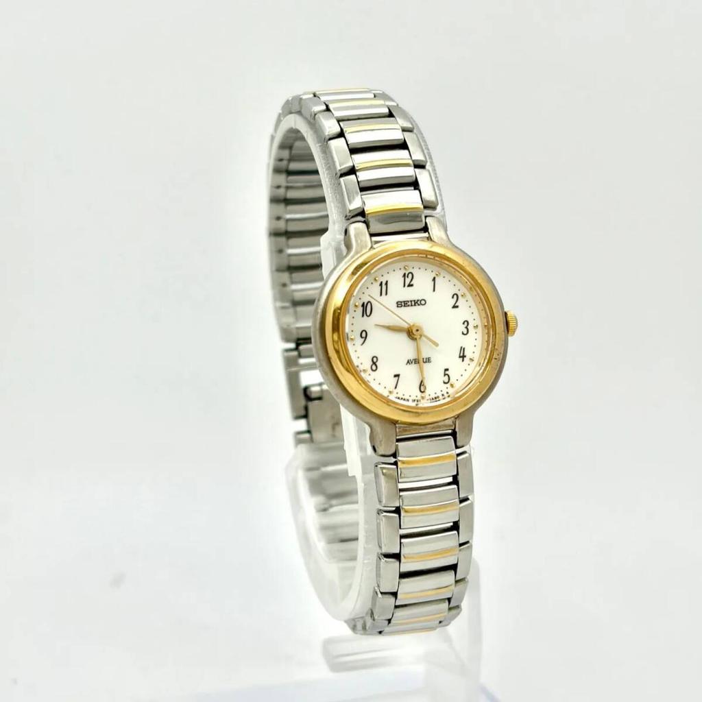 SEIKO AVENUE Watch 2N0082 [New Battery] Ladies' 1F21-0H60