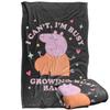Peppa Pig Busy Growing A Baby Mummy Pig Blanket