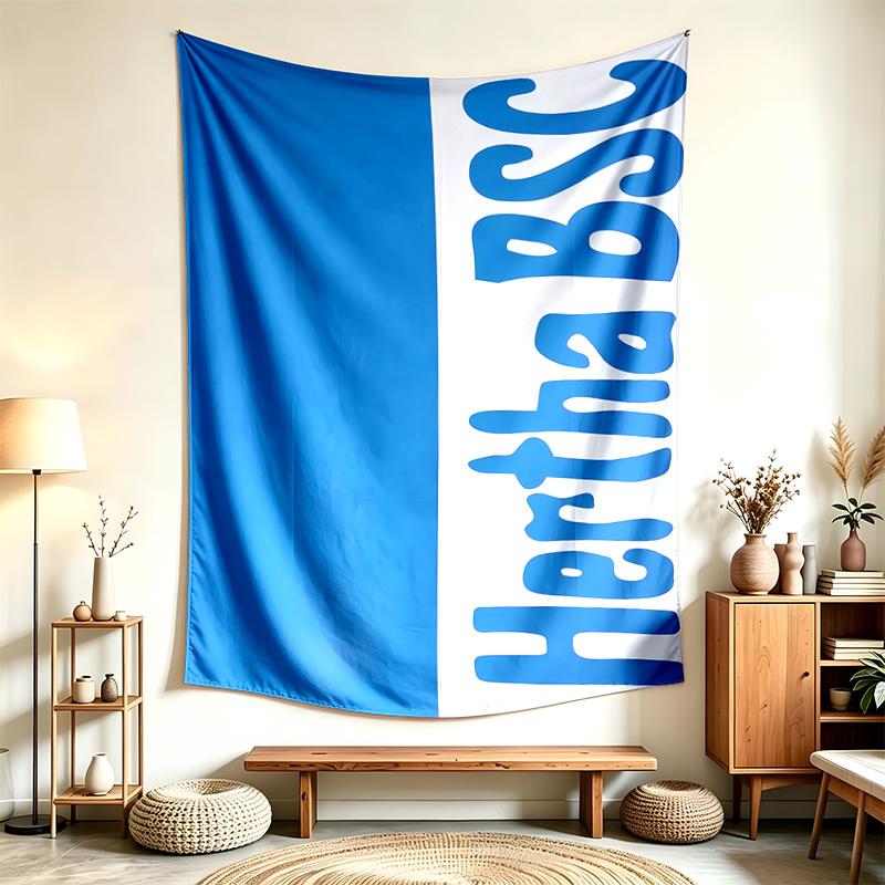 Hertha Berliner Sport Club (5) Tapestry Suitable For Decorating Homes Dorms And Bedrooms Soft To The Touch And A Perfect Gift For Friends And Family