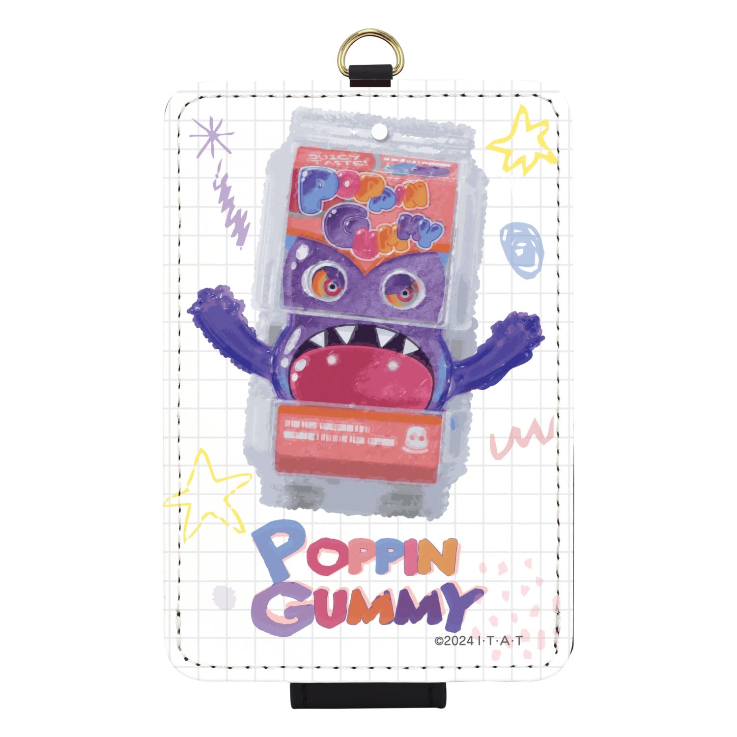 

Gourmandies Kamen Rider Gab IC Card Case Popping Migochi Elephant RI-42B