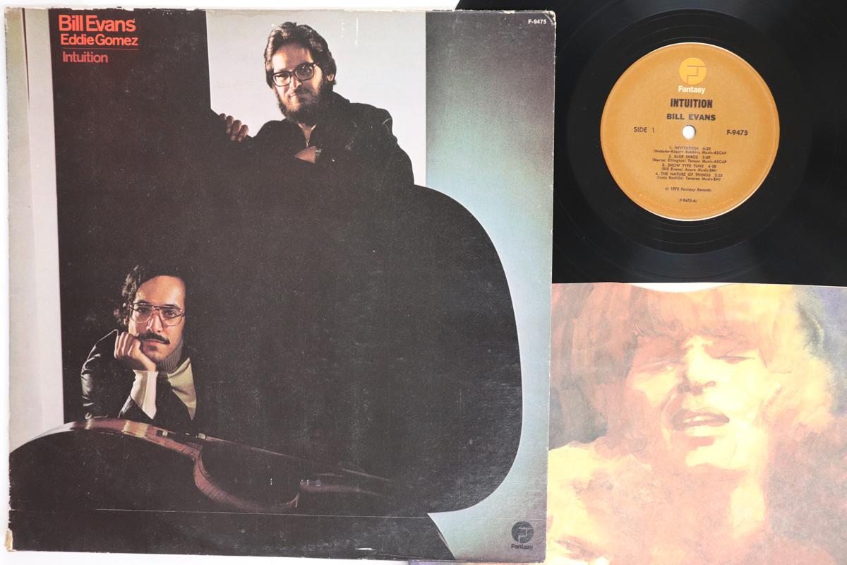 

LP Record BILL EVANS EDDIE GOMEZ Intuition F9475 FANTASY 1975 US Jazz Used
