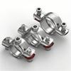 1Pcs 304 Stainless Steel Stainless Steel Pipe Bracket OD 8-325mm Pipe Clamp  for Water Pipe