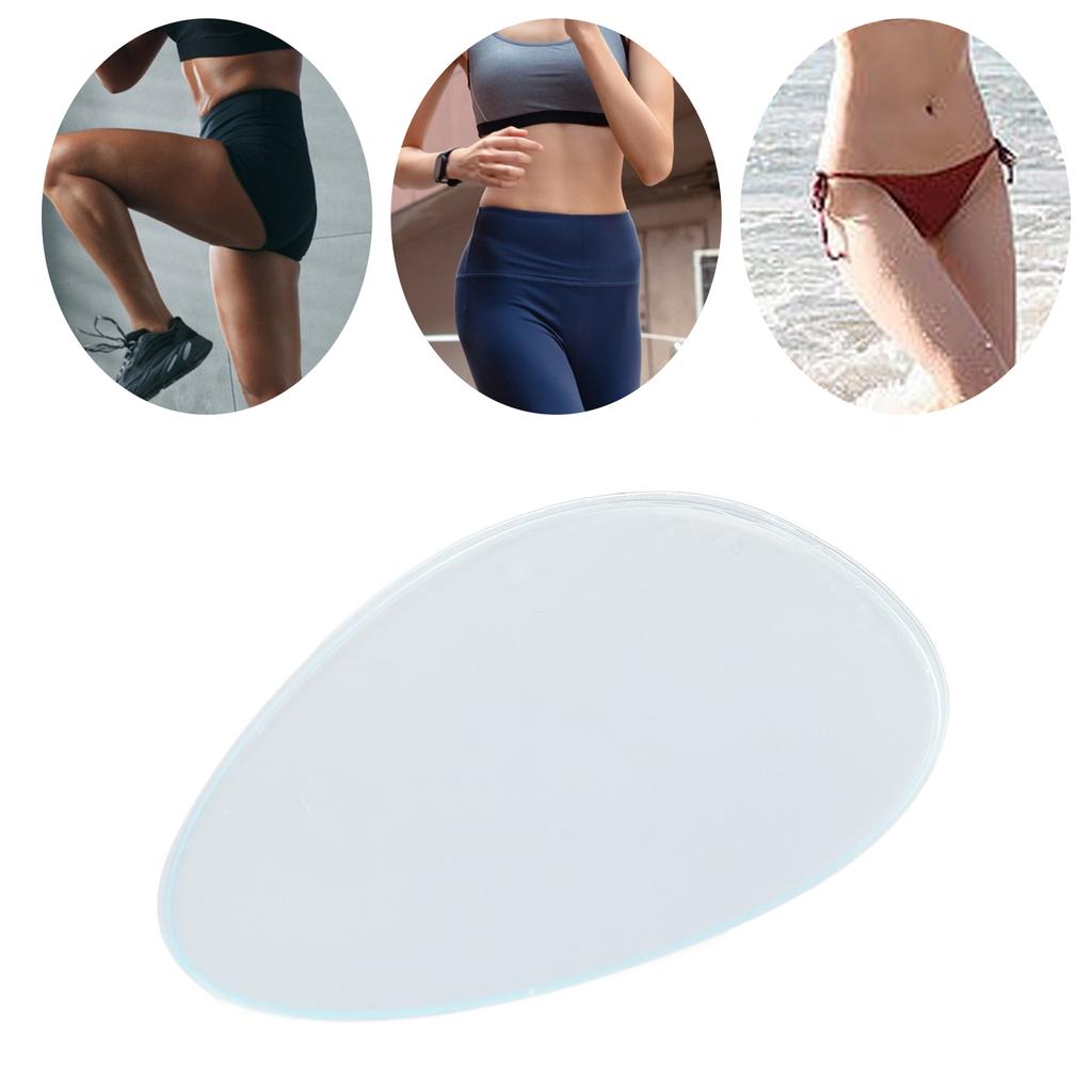 Protezione Silicone Lavabile Riutilizzabile Morbida per Parti Intime Femminili per Costume da Bagno Pantaloni da Yoga
