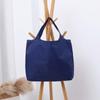 Multi-functional Folding Shopping Pouch Large Capacity Solid Color Shoulder Bag  Bag Hangings