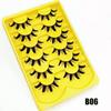 6 Pairs Dramatic 3D Faux Mink Eyelashes Wispy Fluffy Thai Eyelashes False Eyelashes  Extension