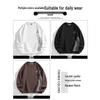 CHOCOOLATEit Men's American Style Casual Round Neck Sweatshirt