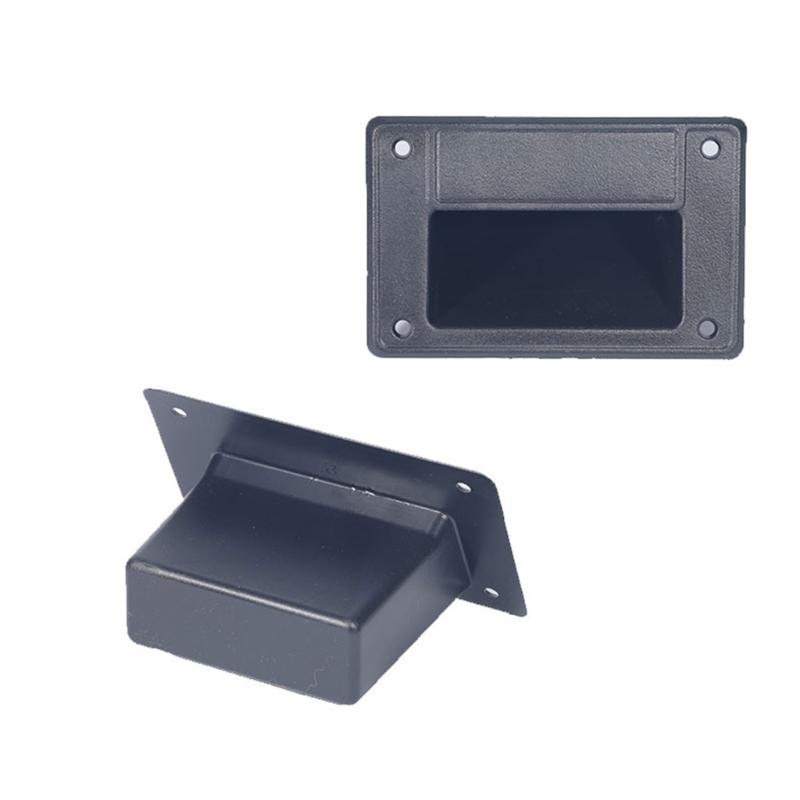 Convenient Recessed Speaker Handle Grasp Plastic Handle Grip Holder for Speaker Easy to Carry and Install Include Screws