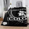 Colo Garra Blanca Flannel Blanket Soft Warm All-Season Throw, Design for Camping, Car Travel, Hiking Sofa, Bed, Office Perfect Gift for Parties