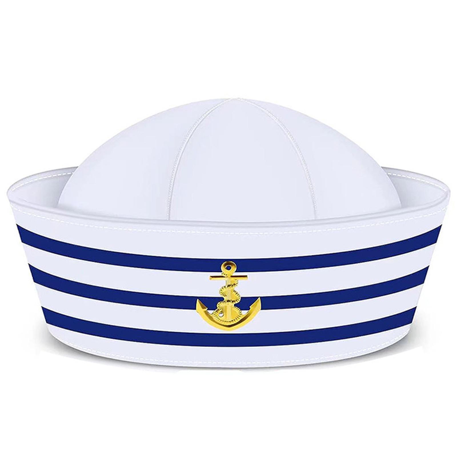 

Модная темно-синяя матросская шляпа с набором галстука-банта. Изысканная женская шляпа. Униформа. Шляпа с подворачивающимися полями. Женская для карнавалов. D