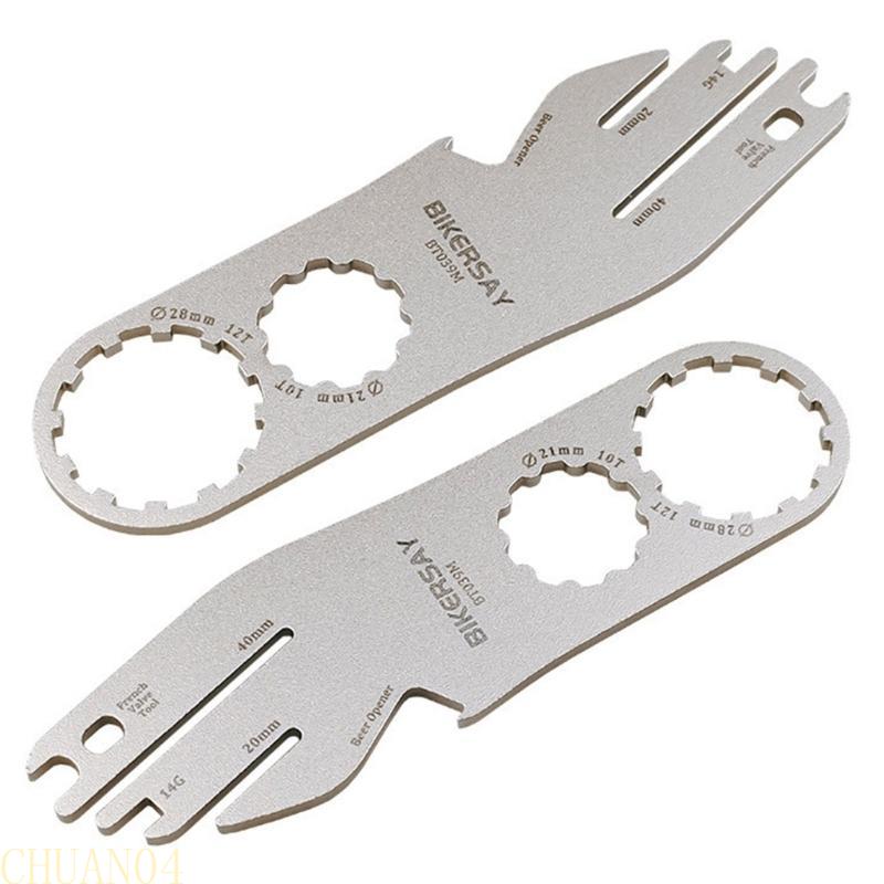 A1A2 Multi-functinal Bike Disc Rotor Alignment Tool Truing Wrench Bike Brake Disc Adjuster Flattening Correction Repair Tool