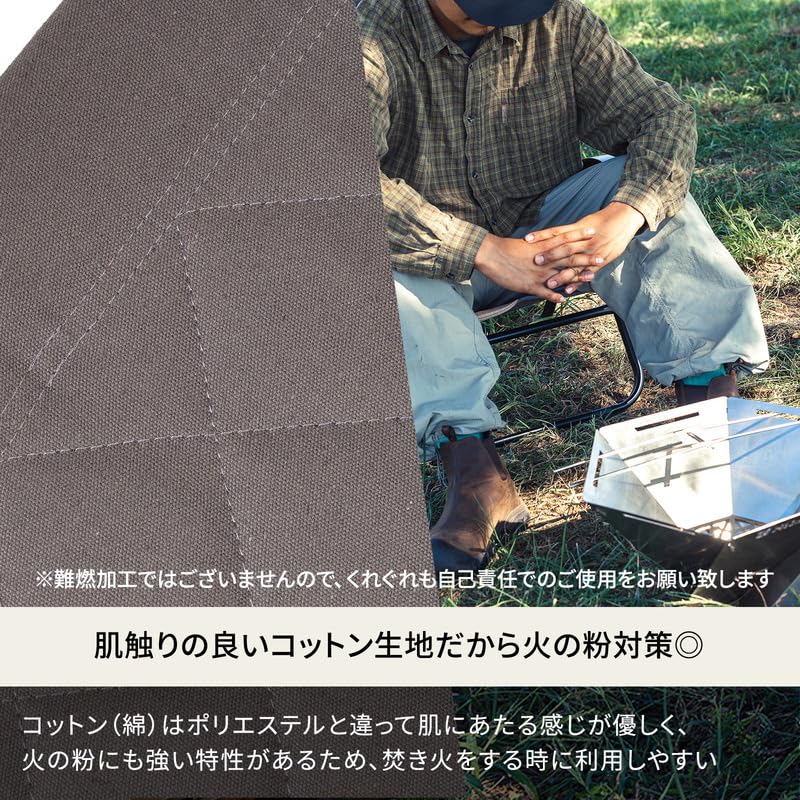 Hilander Climax Low Chair with Storage Bag Outdoor Chair Reclining Camel