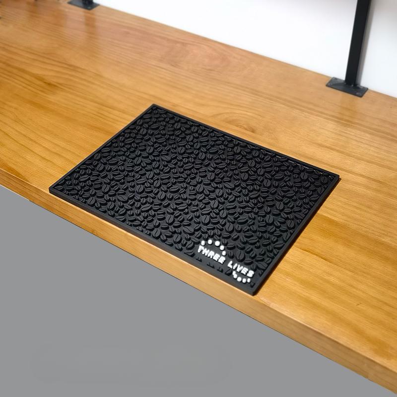 Coffee bar non-slip mat milk tea catering storage mat Household kitchen table mat matching equipment shock absorber bar coaster