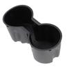 Cup Holder Insert Rubber Black Center Console Cup Tray Non Slip Coasters