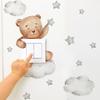 Cute Giraffe Bear Elephant Star Switch Sticker Kid Baby Bedroom Decoration Self-adhesive Home Decor Wallpaper Child Wall Decals