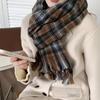 New Autumn And Winter Scarves For Women Ins Classic Plaid Warmth For Students And Lovers