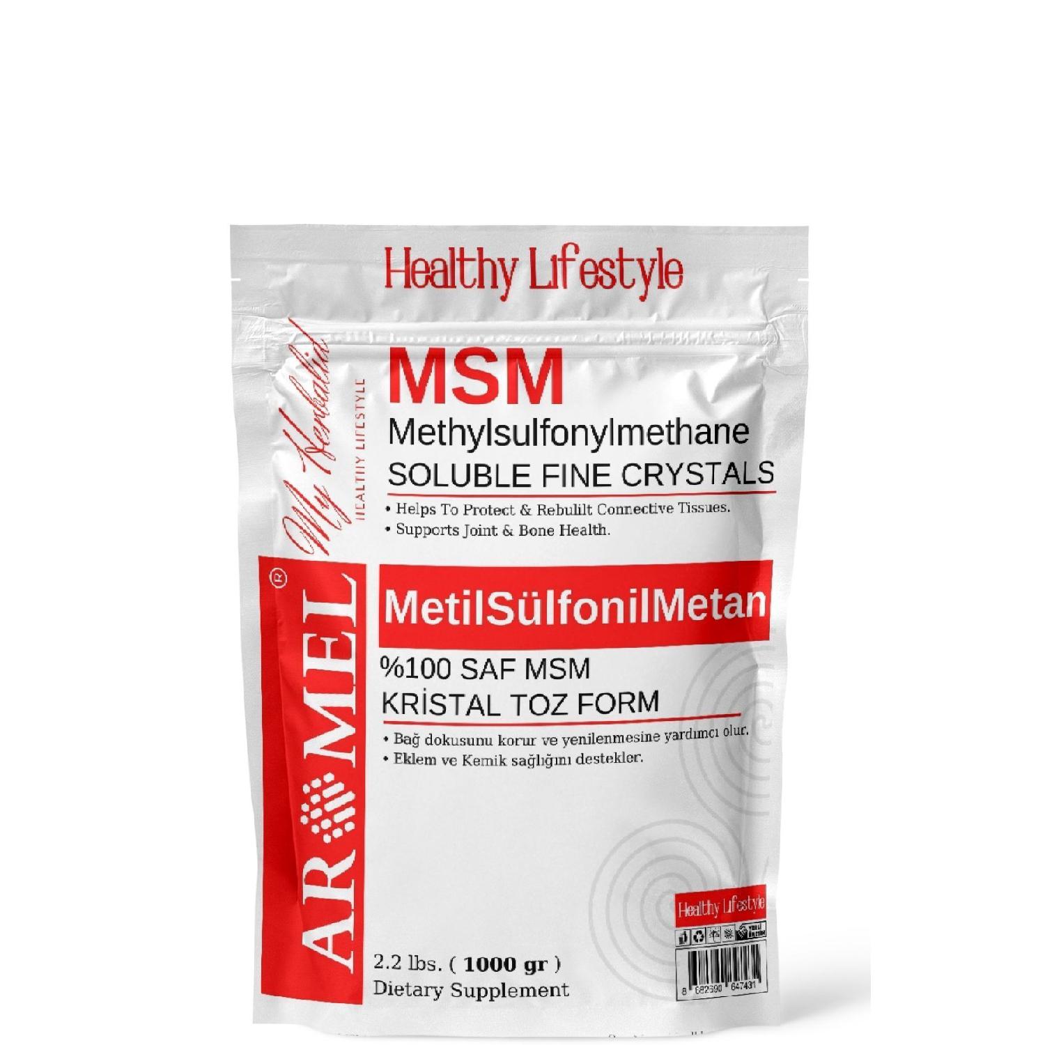 

Methyl Sulfonyl Methane, Msm 1000 Gr, Methyl Sulfonyl Methane