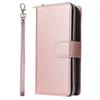 Slim PU Leather Phone Case With Card Slot Kickstand Lanyard IPhone 17E 17 Air 16 15 Pro Max Plus