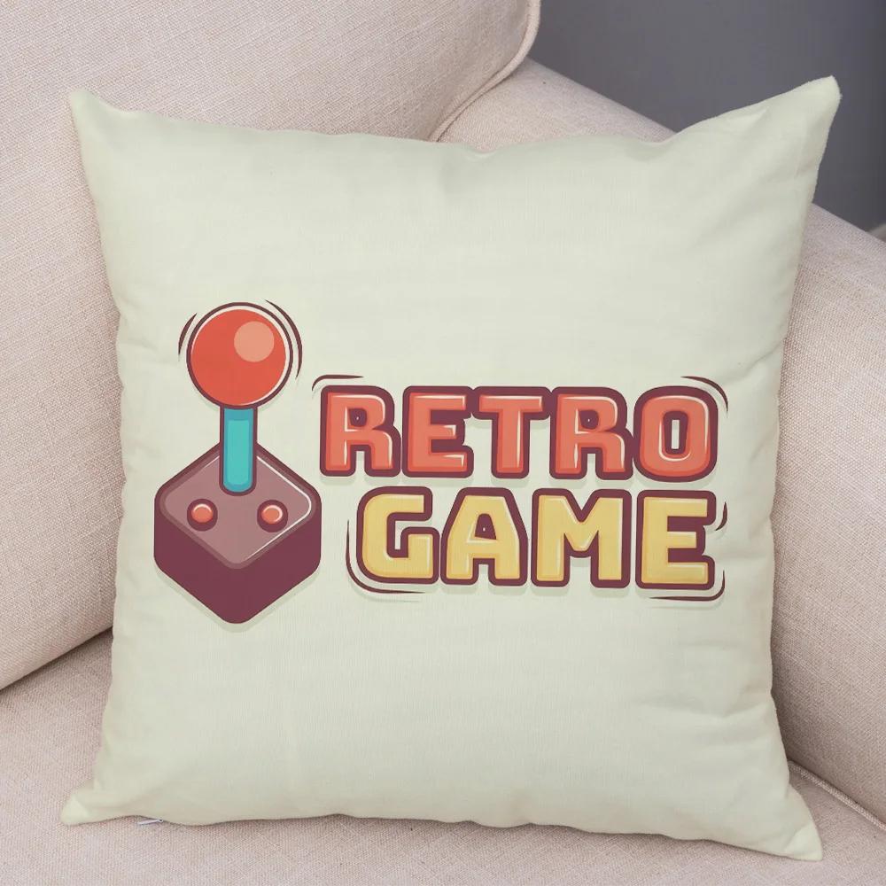 Game Room Decoration  Player Dazzle Handle Series Pillowcase Home  Boy's  Bedroom  Cushion Cover
