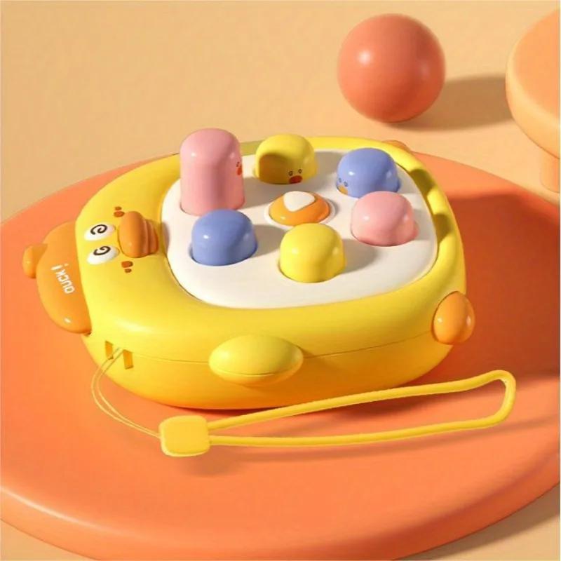 Stressabbau Spielzeug Handheld Elektrisch Schnelles Drücken Blasen Fidget Spielzeug,Mini Cartoon Hau den Maulwurf Spielzeug für 3 4 5 6 Mädchen Jungen