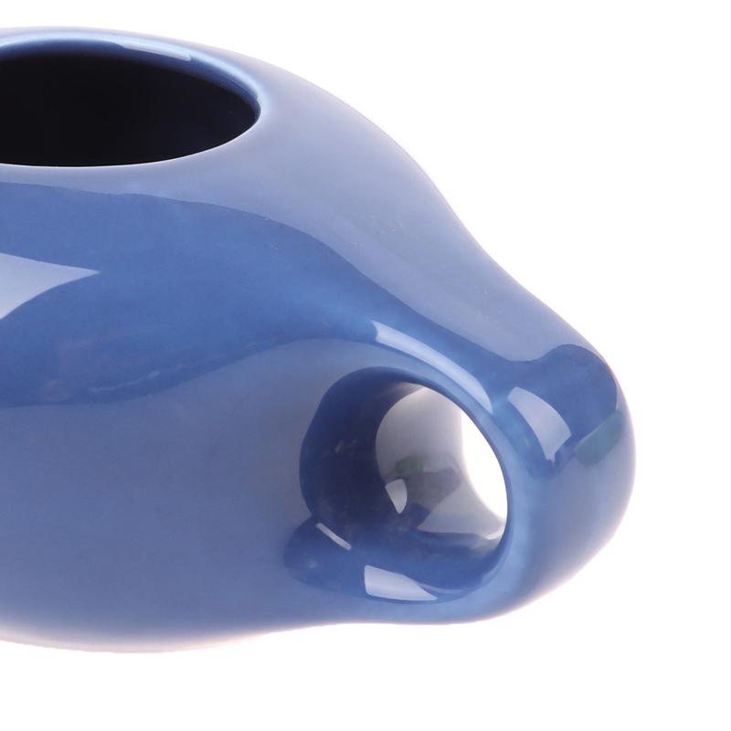 Limpeza de Neti Pot Lavagem Nasal Trocador com Material Cerâmico Irrigador Nasal Oral