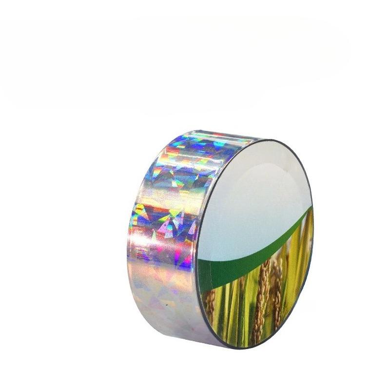 50/80M Reflective Bird Repellent Fright Tape Anti-bird Laser Flashing Tape Double-sided Deter Pigeons Crows Birds Ribbons