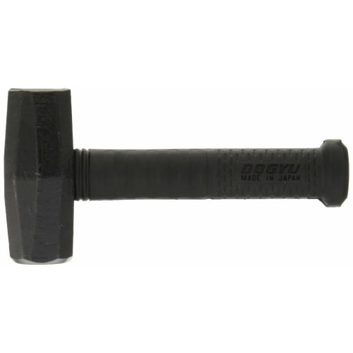 DOGYU Dogyu Industry Pipe Handle Stone Hammer Short 1.3kg 02993 Stone Hammer