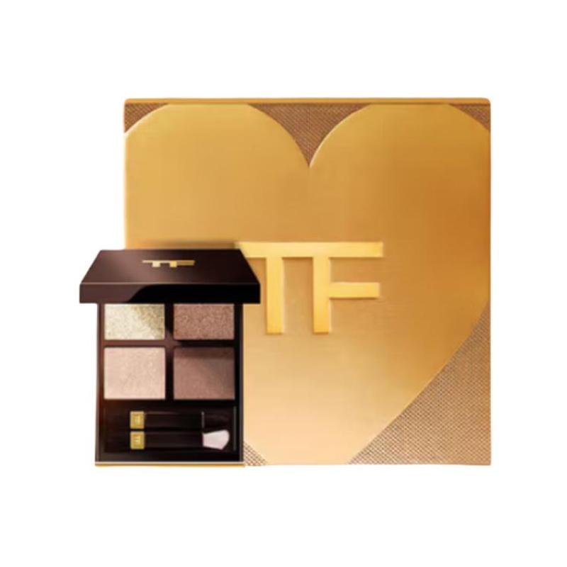 Tom Ford 4 Colors Eyeshadow Palette Easy to Blend Long Lasting