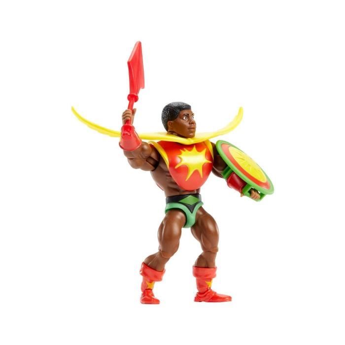 Figurine - mattel - les maîtres de l'univers origins 2022 - sun-man - 14 cm - mixte