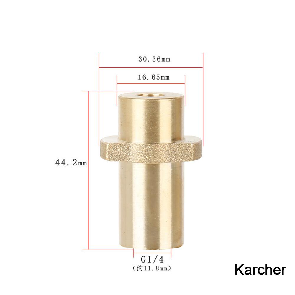 High Pressure Washer Car Washer Brass Adaptor Snow Foam Jointr Karcher Lavor Huter AR Makita Interskol Bosche Alto Patriot Bort