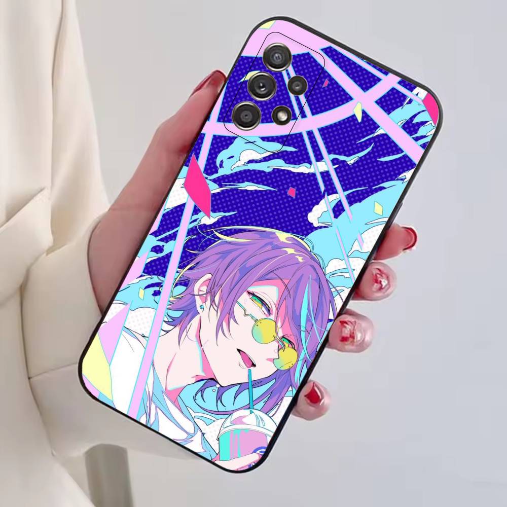 

Rui Kamishiro Game Project Sekai Чехол для телефона Samsung S25,S24,S21,S22,S23,S30,Ultra,S20,Plus,Fe,Lite,Note,10, Черный Чехол Samsung S21fe