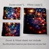 Musical cosmic swirl. Bedding Duvet cover sets Duvet covers Pillowcases gifts (1 * Duvet Cover 2 * Pillowcases, without duvet insert)