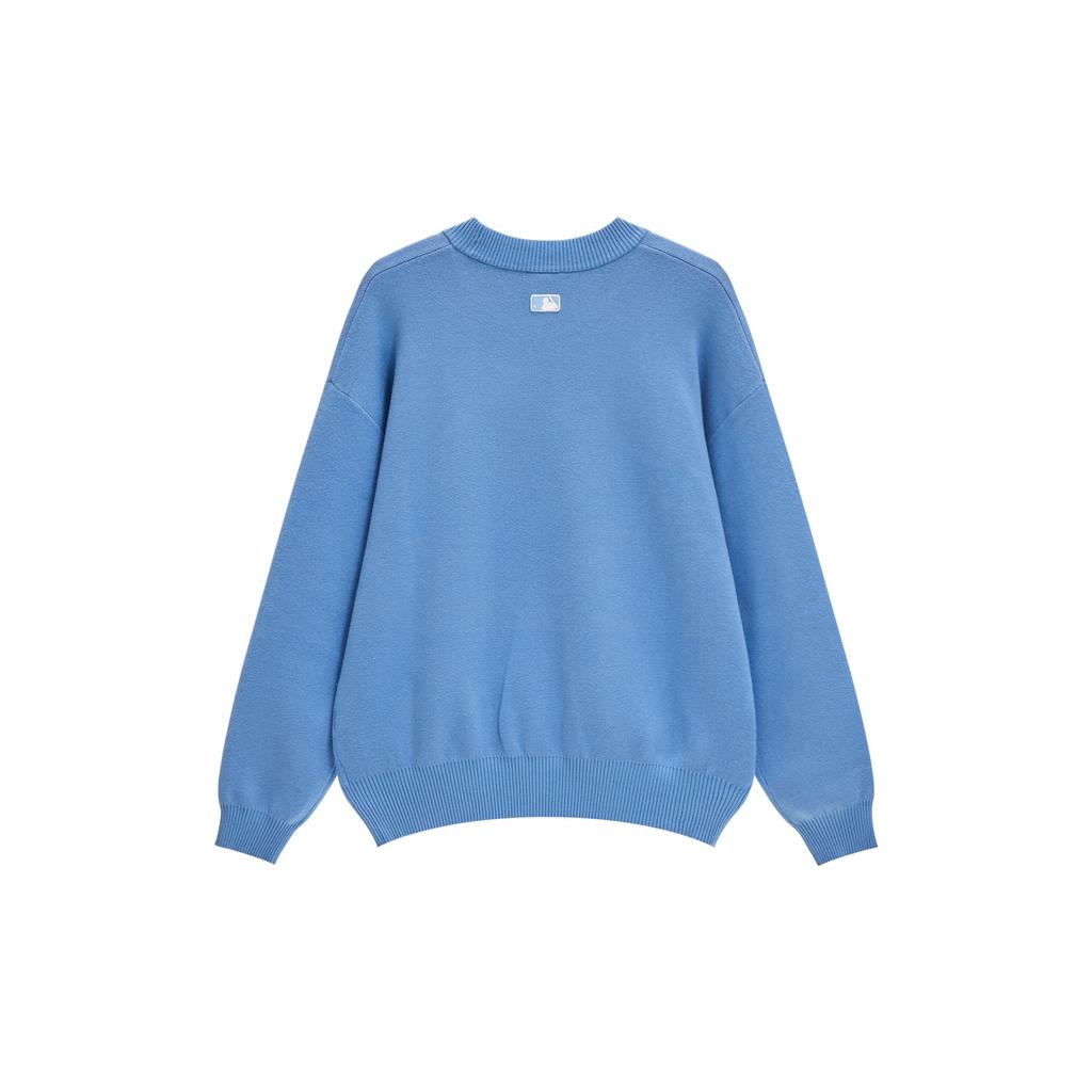 MLB College Style Letter Jacquard Crew Neck Knit Sweater Unisex Sweater 3AKPV0134-07SBD