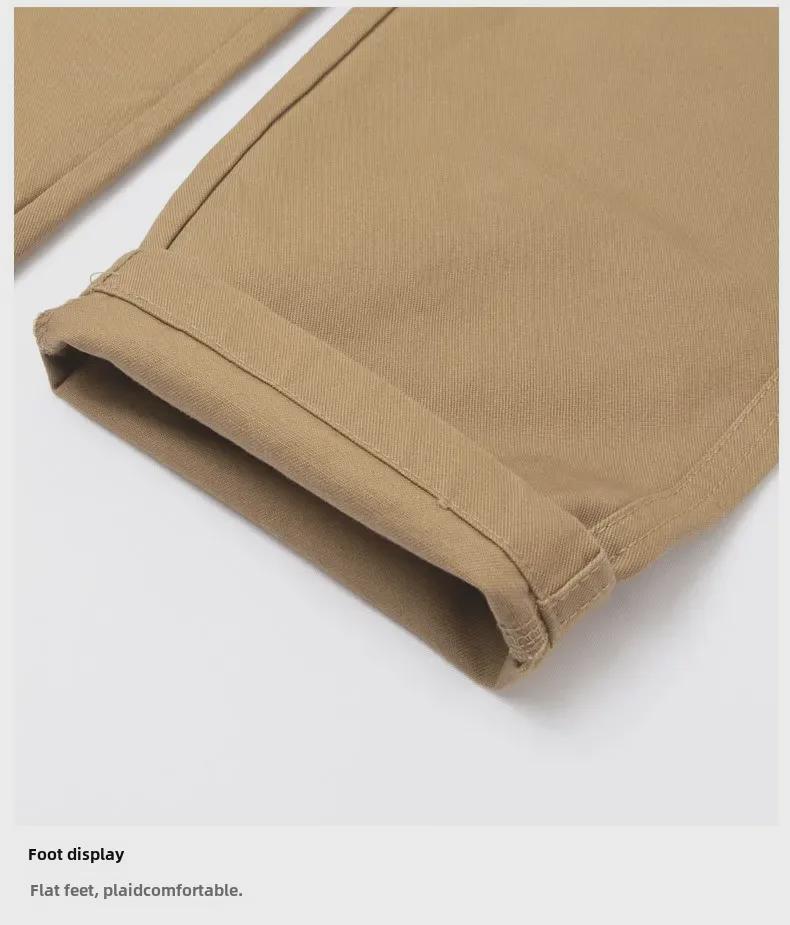 Men’s Pure Cotton Multi-Pocket Workwear Trousers - Spring/Autumn Style