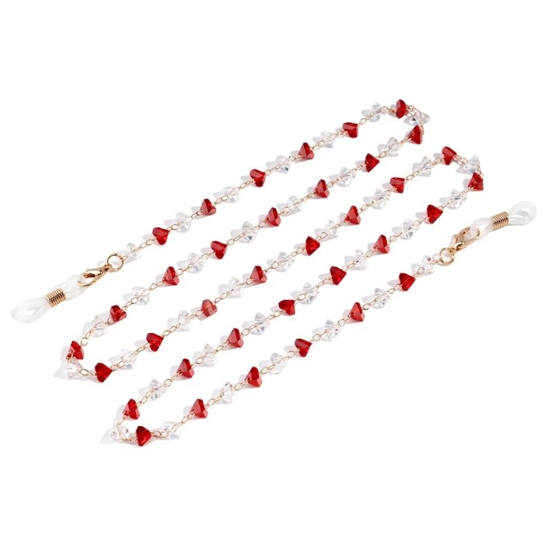 Eyeglasses Holder Chain Nonslip Glasses Retainer Cord For Glasses Facemask Women Men Everyday Use Fashion Accessory