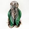 Artificial Silk Scarf 90cm Women's New Arrival Headscarf Satin Square Scarf Leopard Print Shawl